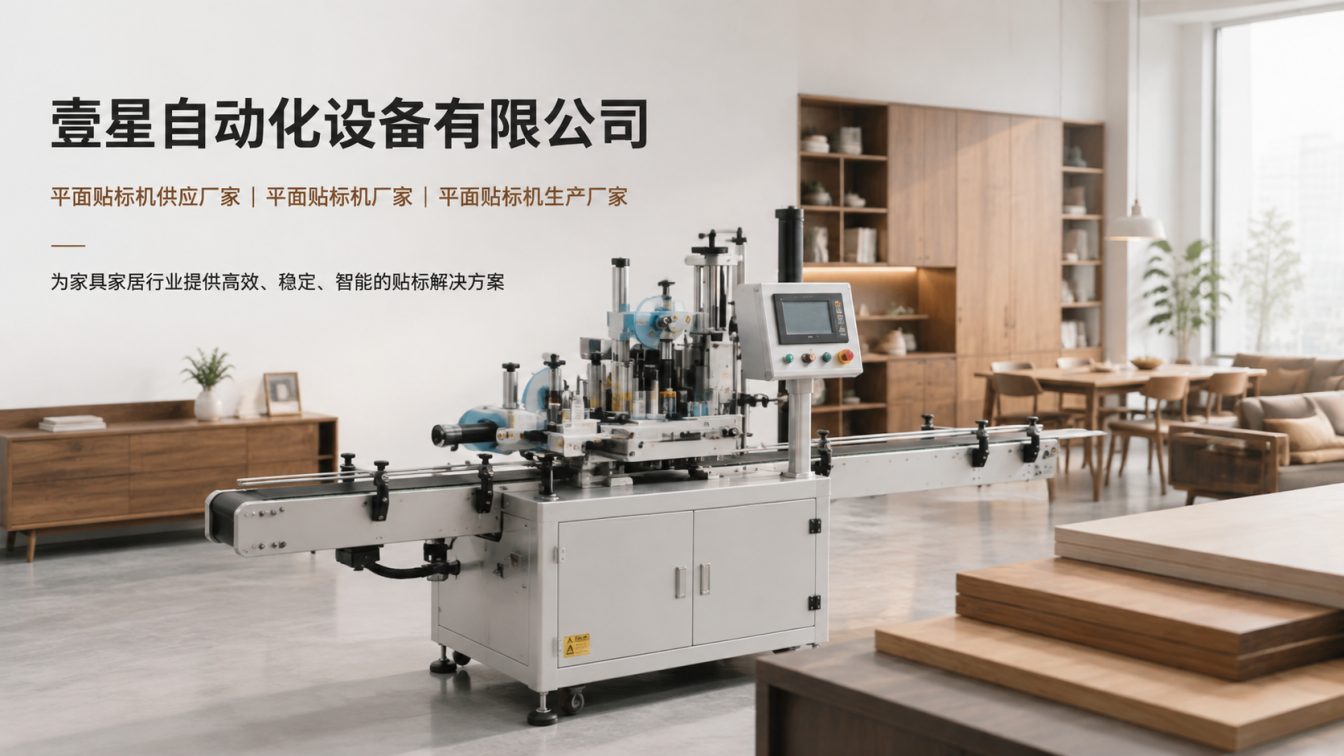 龙泉家具贴标贴胶自动化设备